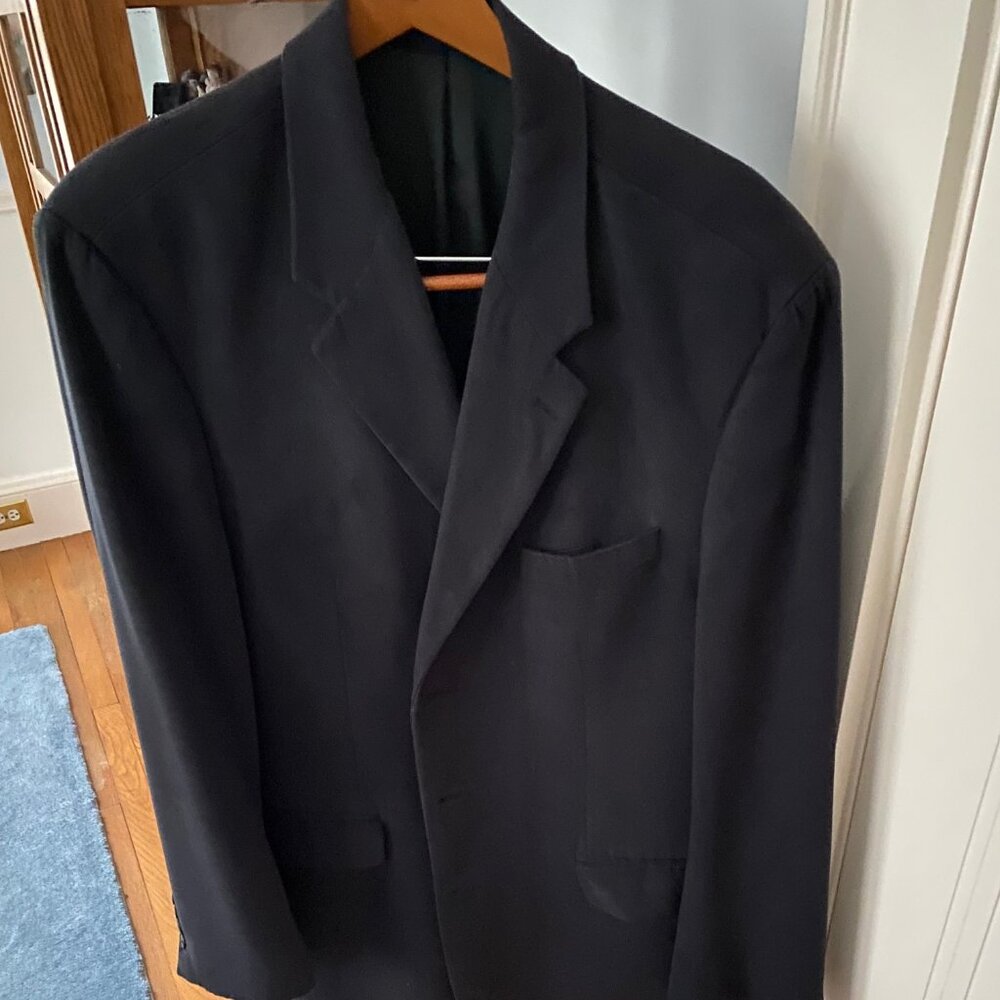 Men's micro fiber (faux suede) sport jacket